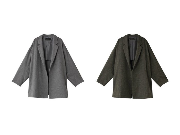 【mizuiro ind/ミズイロ インド】のwool blend tailored JK ジャケット 【コート、ジャケット 人気ファッション通販 コーディネート通販】おすすめ！人気、トレンド、レディースファッションの通販  おすすめ人気トレンドファッション通販アイテム 人気、トレンドファッション・服の通販 founy(ファニー) ファッション Fashion レディースファッション WOMEN アウター Coat Outerwear ジャケット Jackets カーディガン Cardigan ジャケット Jacket NEW・新作・新着・新入荷 New Arrivals |ID:crp329100000204080