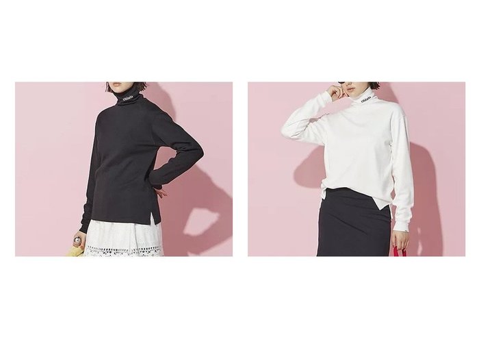 【Oblada/オブラダ】の【洗える】HOLY HIGH NECK 【ECで売れてるランキング上位の人気ファッション通販 コーディネート通販 / Popular clothes】おすすめ！トレンド、レディースファッションの通販  おすすめ人気トレンドファッション通販アイテム 人気、トレンドファッション・服の通販 founy(ファニー) ファッション Fashion レディースファッション WOMEN A/W・秋冬 Aw・Autumn/Winter・Fw・Fall-Winter カットソー Cut And Sew ハイネック High Neck 洗える Washable |ID:crp329100000204174