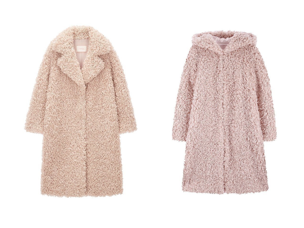 【Lemonplet/レモンプレット】のFAUX FUR EVER LONG COAT&FAUX FUR EVER LONG HOODED COAT 【 人気ファッション通販 コーディネート通販】おすすめ！人気、トレンド、レディースファッションの通販  おすすめ人気トレンドファッション通販アイテム インテリア・キッズ・メンズ・レディースファッション・服の通販 founy(ファニー) 　ファッション　Fashion　レディースファッション　WOMEN　アウター　Coat Outerwear　コート　Coats　ファブリック　Fabric　モコモコ　Fluffy　ロング　Long　グリーン系　Green　|ID:crp329100000204319