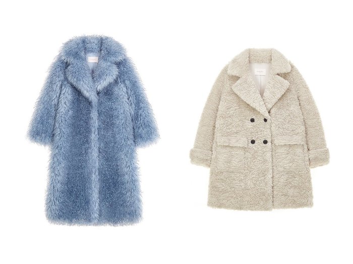 【Lemonplet/レモンプレット】のFAUX FUR EVER MG COAT&BOBO COAT 【 人気ファッション通販 コーディネート通販】おすすめ！人気、トレンド、レディースファッションの通販  おすすめ人気トレンドファッション通販アイテム 人気、トレンドファッション・服の通販 founy(ファニー) ファッション Fashion レディースファッション WOMEN アウター Coat Outerwear コート Coats エレガント 上品 Elegant シンプル Simple マキシ Maxi ロング Long NEW・新作・新着・新入荷 New Arrivals |ID:crp329100000204331