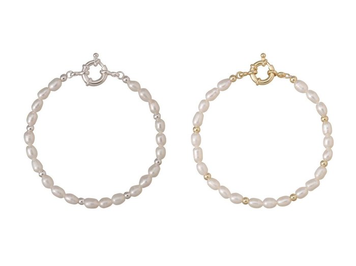 【DAISY LONDON/デイジー ロンドン】のPearl Beaded Chain ブレスレット&Pearl Beaded Chain ブレスレット 【アクセサリー、ジュエリー 人気ファッション通販 コーディネート通販】おすすめ！人気、トレンド、レディースファッションの通販  おすすめ人気トレンドファッション通販アイテム 人気、トレンドファッション・服の通販 founy(ファニー) ファッション Fashion レディースファッション WOMEN ジュエリー Jewelry ブレスレット Bracelets バングル Bangles シルバー Silver パール Pearl ブレスレット Bracelet エレガント 上品 Elegant NEW・新作・新着・新入荷 New Arrivals |ID:crp329100000204357