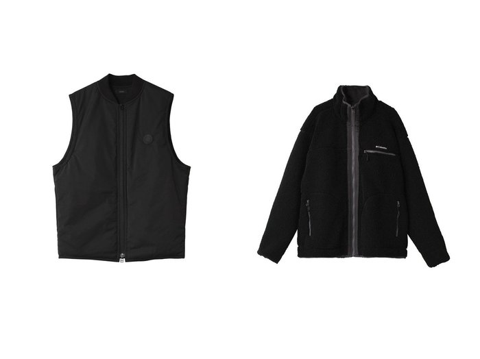 【OBSIDIAN / MEN/オブシディアン】の【MEN】PUFF VEST&【Columbia / MEN/コロンビア】の【MEN】ベイベイパスリバーシブルフリースジャケット 【MEN】おすすめ！人気トレンド・男性、メンズファッションの通販  おすすめ人気トレンドファッション通販アイテム 人気、トレンドファッション・服の通販 founy(ファニー) ファッション Fashion メンズファッション MEN トップス・カットソー Tops/Tshirt/Men アウター Coats Outerwear/Men A/W・秋冬 Aw・Autumn/Winter・Fw・Fall-Winter スタイリッシュ Stylish スポーツ Sports ベスト Vest NEW・新作・新着・新入荷 New Arrivals |ID:crp329100000204491