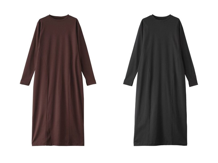 【MIDIUMISOLID/ミディウミソリッド】のwaist shape cocoon OP.S ワンピース 【ワンピース、ドレス 人気ファッション通販 コーディネート通販】おすすめ！人気、トレンド、レディースファッションの通販  おすすめ人気トレンドファッション通販アイテム 人気、トレンドファッション・服の通販 founy(ファニー) ファッション Fashion レディースファッション WOMEN ワンピース Dress チュニック Tunic シェイプ Shape シンプル Simple チュニック Tunic ロング Long NEW・新作・新着・新入荷 New Arrivals |ID:crp329100000204587