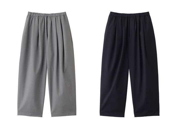 【mizuiro ind/ミズイロ インド】のwide tuck PT パンツ 【パンツ 人気ファッション通販 コーディネート通販】おすすめ！人気、トレンド、レディースファッションの通販  おすすめ人気トレンドファッション通販アイテム 人気、トレンドファッション・服の通販 founy(ファニー) ファッション Fashion レディースファッション WOMEN パンツ Pants なめらか Smooth ギャザー Gather クール Cool マニッシュ Mannish ワイド Wide NEW・新作・新着・新入荷 New Arrivals |ID:crp329100000204741