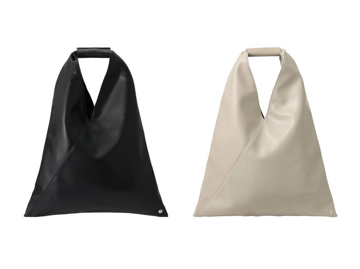 【MM6 Maison Martin Margiela/エムエム6 メゾン マルタン マルジェラ】の【UNISEX】フェイクレザージャパニーズバッグ S 【ECで売れてるランキング上位の人気ファッション通販 コーディネート通販 / Popular clothes】おすすめ！トレンド、レディースファッションの通販  おすすめ人気トレンドファッション通販アイテム 人気、トレンドファッション・服の通販 founy(ファニー) 　ファッション　Fashion　レディースファッション　WOMEN　ユニセックス　Unisex　ハンドバッグ　Handbag　フォルム　Form　|ID:crp329100000204881