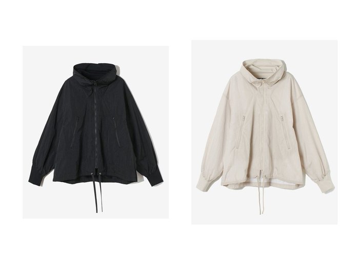 【THIRD MAGAZINE/サードマガジン】の【別注】KATHARINE HAMNETT× HIGHNECK ZIP JACKET 【アウター 人気ファッション通販 コーディネート通販】おすすめ！人気、トレンド、レディースファッションの通販  おすすめ人気トレンドファッション通販アイテム 人気、トレンドファッション・服の通販 founy(ファニー) 　ファッション　Fashion　レディースファッション　WOMEN　アウター　Coat Outerwear　ジャケット　Jackets　オーガニック　Organic　ジャケット　Jacket　スペシャル　Special　ハイネック　High Neck　パターン　Pattern　ビンテージ　Vintage　フェイス　Face　メッシュ　Mesh　ワッシャー　Washer　別注　Special Order　NEW・新作・新着・新入荷　New Arrivals　|ID:crp329100000204899