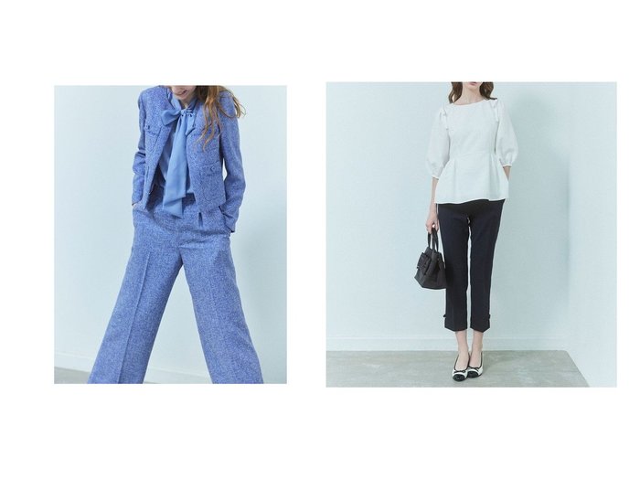 【TOCCA/トッカ】の【洗える!】FLY FRERRY パンツ&【洗える!】MIST TWEED パンツ 【パンツ 人気ファッション通販 コーディネート通販】おすすめ！人気、トレンド、レディースファッションの通販  おすすめ人気トレンドファッション通販アイテム インテリア・キッズ・メンズ・レディースファッション・服の通販 founy(ファニー) https://founy.com/ ファッション Fashion レディースファッション WOMEN パンツ Pants NEW・新作・新着・新入荷 New Arrivals 2025年 2025 A/W・秋冬 Aw・Autumn/Winter・Fw・Fall-Winter S/S・春夏 Ss・Spring/Summer ツイード Tweed 夏 Summer 洗える Washable |ID:crp329100000204950