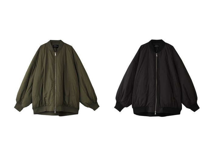 【mizuiro ind/ミズイロ インド】のdown wide blouson ブルゾン 【コート、ジャケット 人気ファッション通販 コーディネート通販】おすすめ！人気、トレンド、レディースファッションの通販  おすすめ人気トレンドファッション通販アイテム 人気、トレンドファッション・服の通販 founy(ファニー) 　ファッション　Fashion　レディースファッション　WOMEN　アウター　Coat Outerwear　ジャケット　Jackets　ブルゾン　Blouson/Jackets　A/W・秋冬　Aw・Autumn/Winter・Fw・Fall-Winter　クール　Cool　ジャケット　Jacket　スタイリッシュ　Stylish　ダウン　Down　ブルゾン　Blouson　NEW・新作・新着・新入荷　New Arrivals　|ID:crp329100000205067