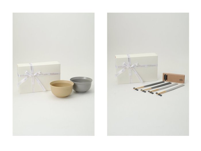 【ELLE gourmet SHOP/エル グルメ ショップ】のSTIIK 箸&KURA 箸置きギフトセット&Kura Ena どんぶりペアギフトセット 【FURNITURE】おすすめ！人気、インテリア雑貨、家具の通販  おすすめ人気トレンドファッション通販アイテム 人気、トレンドファッション・服の通販 founy(ファニー) 　ギフト プレゼント　Gift Present　テーブル　Table　フォルム　Form　人気　Popularity　NEW・新作・新着・新入荷　New Arrivals　ホーム・キャンプ・アウトドア・お取り寄せ　Home,Garden,Outdoor,Camping Gear　キッチン・ダイニング　Kitchen Dining　キッチン家電・キッチン用品　Kitchenware　|ID:crp329100000205254