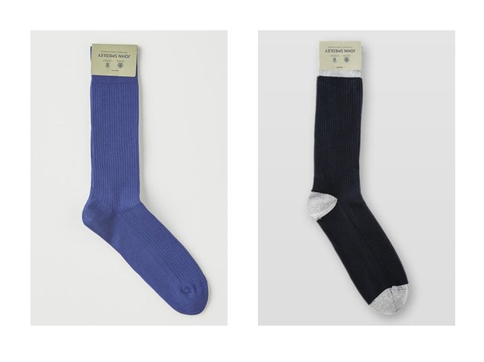 【JOHN SMEDLEY/ジョン スメドレー】の【UNISEX】CORTLAND Ribbed Bicolour Socks&【UNISEX】EDALE Ribbed Socks 【 人気ファッション通販 コーディネート通販】おすすめ！人気、トレンド、レディースファッションの通販  おすすめ人気トレンドファッション通販アイテム 人気、トレンドファッション・服の通販 founy(ファニー) 　ファッション　Fashion　レディースファッション　WOMEN　ソックス　Socks　レッグウェア　Legwear　ユニセックス　Unisex　スタイリッシュ　Stylish　ソックス　Socks　NEW・新作・新着・新入荷　New Arrivals　シンプル　Simple　無地　Plain Color　|ID:crp329100000205853