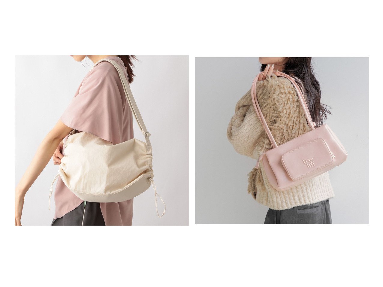 【LOWRYS FARM/ローリーズファーム】の4ROOMショルダーBAG&【GLOBAL WORK/グローバルワーク】の撥水軽量ミニショルダー/969858 【プチプライス、格安、低価格 人気ファッション通販 コーディネート通販】おすすめ！人気、トレンド、レディースファッションの通販  おすすめ人気トレンドファッション通販アイテム インテリア・キッズ・メンズ・レディースファッション・服の通販 founy(ファニー) 　ファッション　Fashion　レディースファッション　WOMEN　バッグ　Bag　ショルダー　Shoulder　ポケット　Pocket　人気　Popularity　旅行　Travel　軽量　Lightweight　ボストン　Boston　グリーン系　Green　イエロー系　Yellow　ブラック系　Black　グレー系　Gray　レッド系　Red　オレンジ系　Orange　ベージュ系　Beige　ブルー系　Blue　ゴールド系　Gold　ブラウン系　Brown　|ID:crp329100000206047