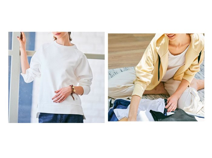 【BEIGE,/ベイジ,】の【B】 スウェット&【B】 パーカー 【トップス、カットソー 人気ファッション通販 コーディネート通販】おすすめ！人気、トレンド、レディースファッションの通販  おすすめ人気トレンドファッション通販アイテム 人気、トレンドファッション・服の通販 founy(ファニー) 　ファッション　Fashion　レディースファッション　WOMEN　トップス・カットソー　Tops/Tshirt　パーカ　Sweats　スウェット　Sweat　シルケット　Mercerization　スウェット　Sweat　スリット　Slit　パジャマ　Pajamas　2023春夏・S/S　Ss,Spring/Summer,2023　2023年　2023　|ID:crp329100000206101