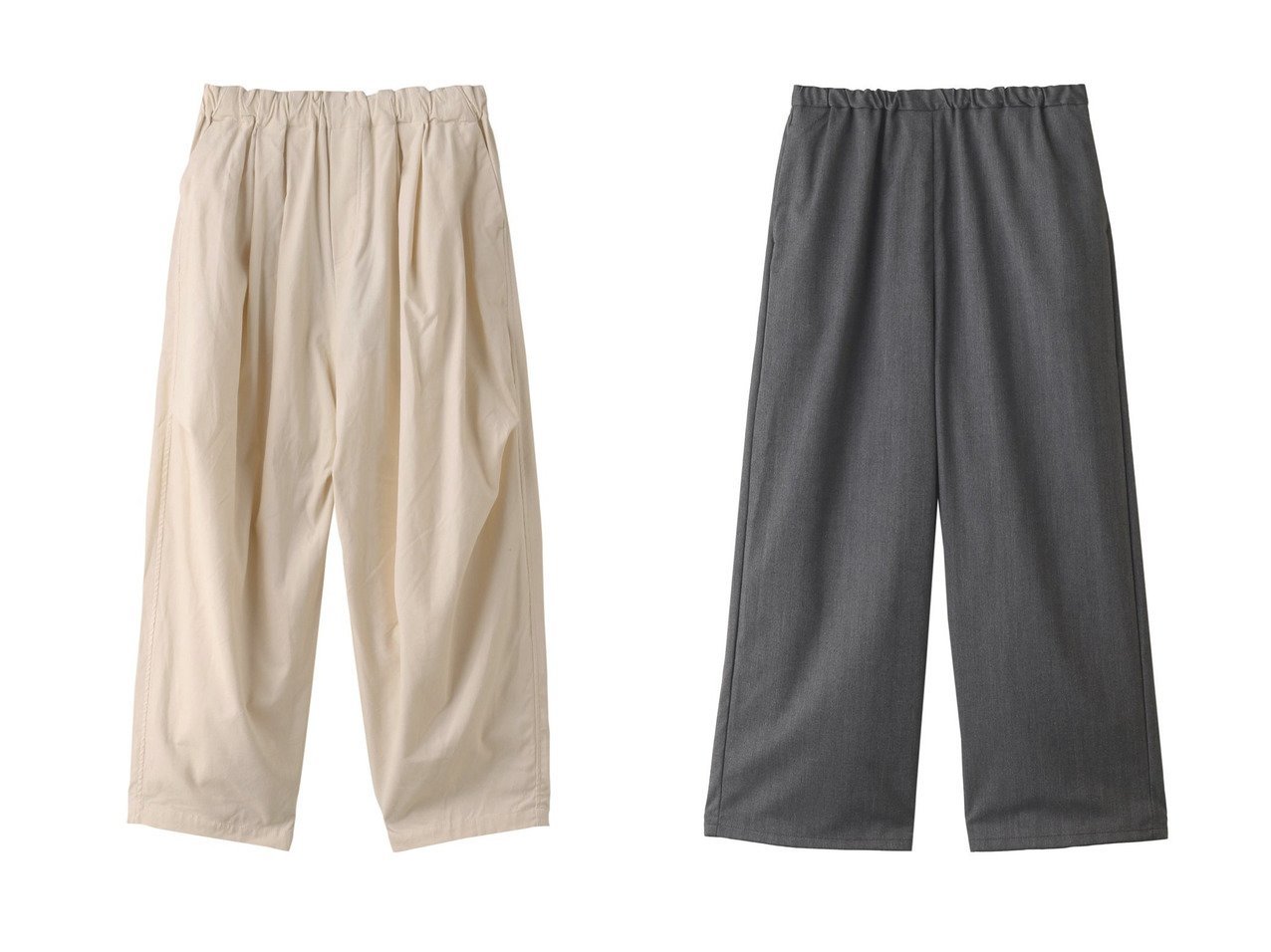 【mizuiro ind/ミズイロ インド】のcorduroy wide cargo PT パンツ&check wide easy PT パンツ 【パンツ 人気ファッション通販 コーディネート通販】おすすめ！人気、トレンド、レディースファッションの通販  おすすめ人気トレンドファッション通販アイテム インテリア・キッズ・メンズ・レディースファッション・服の通販 founy(ファニー) 　ファッション　Fashion　レディースファッション　WOMEN　パンツ　Pants　おすすめ　Recommend　シンプル　Simple　セットアップ　Set Up　チェック　Check　ベスト　Vest　ワイド　Wide　秋　Autumn/Fall　A/W・秋冬　Aw・Autumn/Winter・Fw・Fall-Winter　S/S・春夏　Ss・Spring/Summer　コーデュロイ　Corduroy　ドレープ　Drape　人気　Popularity　夏　Summer　春　Spring　グレー系　Gray　ブラック系　Black　|ID:crp329100000206272