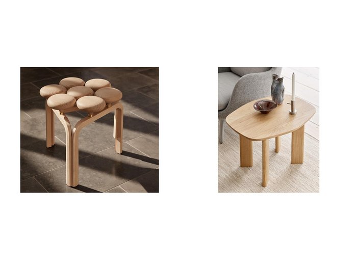 【FRITZ HANSEN/フリッツ ハンセン】のウツソン スツール&アナログテーブル サイドテーブル JH43A 【FURNITURE】おすすめ！人気、インテリア雑貨、家具の通販  おすすめ人気トレンドファッション通販アイテム インテリア・キッズ・メンズ・レディースファッション・服の通販 founy(ファニー) https://founy.com/ 送料無料 Free Shipping テーブル Table フォルム Form フォーマル Formal オイル Oil オーガニック Organic クッション Cushion ビーチ Beach モチーフ Motif ホーム・キャンプ・アウトドア・お取り寄せ Home,Garden,Outdoor,Camping Gear 家具・インテリア Furniture テーブル Table サイドテーブル・小テーブル Side Table/Small Table ホーム・キャンプ・アウトドア・お取り寄せ Home,Garden,Outdoor,Camping Gear 家具・インテリア Furniture チェア・椅子 Chair スツール Stool |ID:crp329100000206545