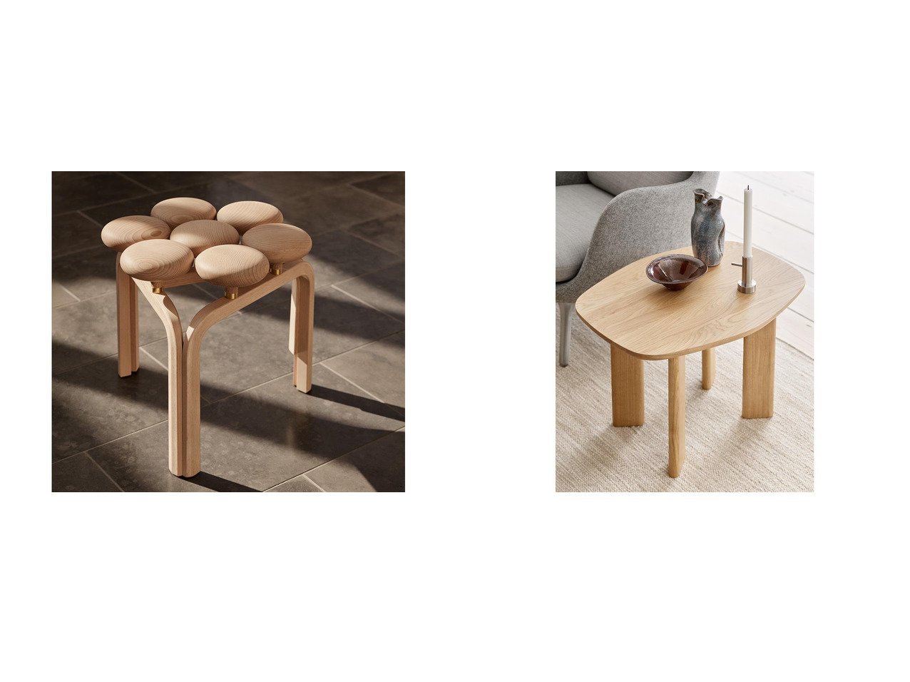 【FRITZ HANSEN/フリッツ ハンセン】のウツソン スツール&アナログテーブル サイドテーブル JH43A 【FURNITURE】おすすめ！人気、インテリア雑貨、家具の通販  おすすめ人気トレンドファッション通販アイテム インテリア・キッズ・メンズ・レディースファッション・服の通販 founy(ファニー) 　送料無料　Free Shipping　テーブル　Table　フォルム　Form　フォーマル　Formal　オイル　Oil　オーガニック　Organic　クッション　Cushion　ビーチ　Beach　モチーフ　Motif　ホーム・キャンプ・アウトドア・お取り寄せ　Home,Garden,Outdoor,Camping Gear　家具・インテリア　Furniture　テーブル　Table　サイドテーブル・小テーブル　Side Table/Small Table　ホーム・キャンプ・アウトドア・お取り寄せ　Home,Garden,Outdoor,Camping Gear　家具・インテリア　Furniture　チェア・椅子　Chair　スツール　Stool　|ID:crp329100000206545