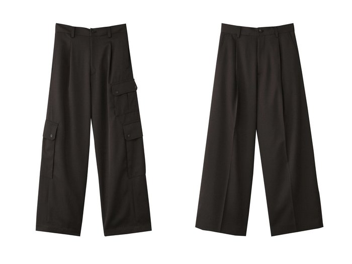 【ssstein / MEN/シュタイン】の【MEN】CARGO POCKET ワイド イージーパンツ&【MEN】EXTRA ワイドパンツ 【MEN】おすすめ！人気トレンド・男性、メンズファッションの通販  おすすめ人気トレンドファッション通販アイテム インテリア・キッズ・メンズ・レディースファッション・服の通販 founy(ファニー) https://founy.com/ ファッション Fashion メンズファッション MEN ボトムス Bottoms/Men 2025年 2025 A/W・秋冬 Aw・Autumn/Winter・Fw・Fall-Winter S/S・春夏 Ss・Spring/Summer ツイスト Twist ワイド Wide 夏 Summer 春 Spring |ID:crp329100000206630