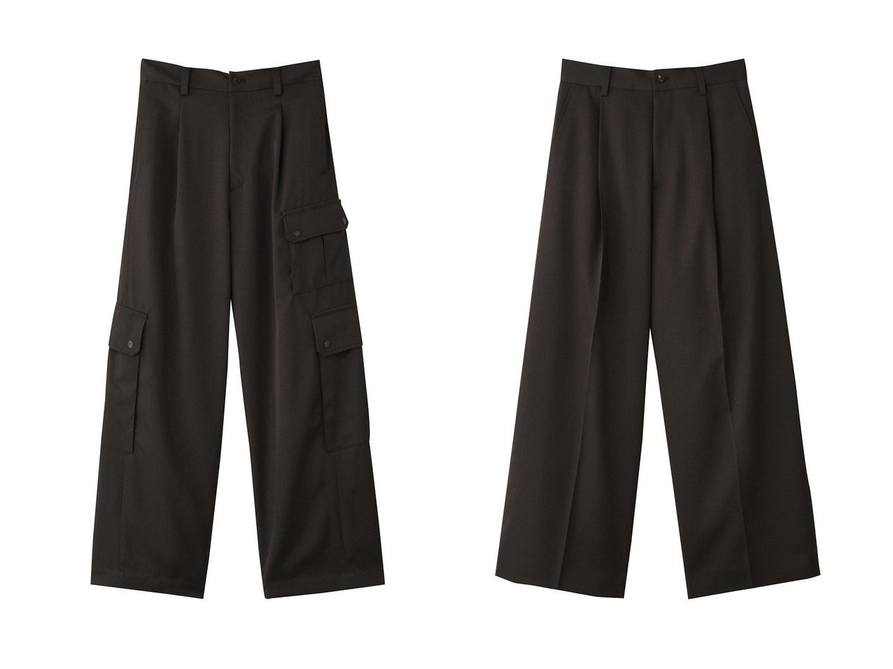 【ssstein / MEN/シュタイン】の【MEN】CARGO POCKET ワイド イージーパンツ&【MEN】EXTRA ワイドパンツ 【MEN】おすすめ！人気トレンド・男性、メンズファッションの通販  おすすめ人気トレンドファッション通販アイテム インテリア・キッズ・メンズ・レディースファッション・服の通販 founy(ファニー) 　ファッション　Fashion　メンズファッション　MEN　ボトムス　Bottoms/Men　2025年　2025　A/W・秋冬　Aw・Autumn/Winter・Fw・Fall-Winter　S/S・春夏　Ss・Spring/Summer　ツイスト　Twist　ワイド　Wide　夏　Summer　春　Spring　グレー系　Gray　グリーン系　Green　ブラック系　Black　|ID:crp329100000206630