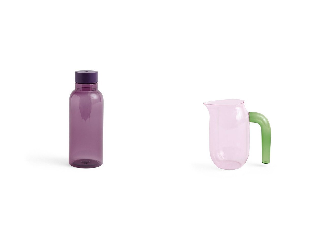 【HAY/ヘイ】のJug S&Miz Water Bottle 0.54L 【ECで人気ランキング上位のインテリア雑貨 家具通販 / Popular furniture】おすすめ！人気、インテリア雑貨、家具の通販  おすすめ人気トレンドファッション通販アイテム インテリア・キッズ・メンズ・レディースファッション・服の通販 founy(ファニー) 　カラフル　Colorful　ガラス　Glass　シンプル　Simple　テーブル　Table　フラワー　Flower　人気　Popularity　ウォーター　Water　シリコン　Silicon　スリム　Slim　レッド系　Red　オレンジ系　Orange　パープル系　Purple　ブルー系　Blue　|ID:crp329100000206896