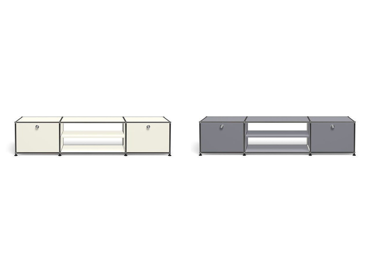 【USM/ユーエスエム】のUSMハラー テレビボード H: 390mm ドロップダウンドア × 2、ディバイダーシェルフ × 1 【ECで人気ランキング上位のインテリア雑貨 家具通販 / Popular furniture】おすすめ！人気、インテリア雑貨、家具の通販 おすすめ人気トレンドファッション通販アイテム インテリア・キッズ・メンズ・レディースファッション・服の通販 founy(ファニー) 　コレクション　Collection　シンプル　Simple　ニューヨーク　New York　バランス　Balance　ボックス　Box　ワイド　Wide　ホーム・キャンプ・アウトドア・お取り寄せ　Home,Garden,Outdoor,Camping Gear　家具・インテリア　Furniture　テレビボード・テレビ台　TV Stand　テレビボード　Tv Board　ホワイト系　White　ブラック系　Black　ベージュ系　Beige　グレー系　Gray　ブルー系　Blue　グリーン系　Green　イエロー系　Yellow　ピンク系　Pink　オレンジ系　Orange　ブラウン系　Brown　ゴールド系　Gold　|ID:crp329100000207006