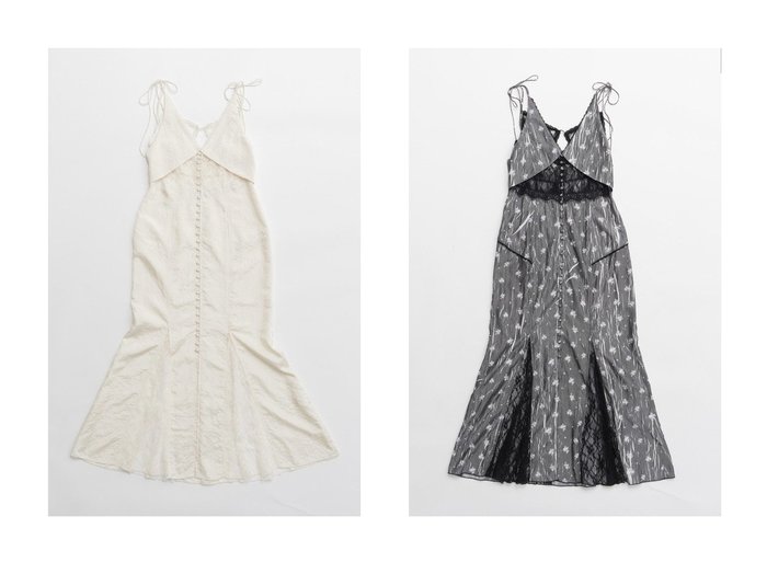 【PRANK PROJECT/プランク プロジェクト】のレースパネルキャミドレス Lace Panel Cami Dress&フローラルプリントキャミドレス Floral Print Cami Dress 【 人気ファッション通販 コーディネート通販】おすすめ！人気、トレンド、レディースファッションの通販 おすすめ人気トレンドファッション通販アイテム 人気、トレンドファッション・服の通販 founy(ファニー) ファッション Fashion レディースファッション WOMEN ワンピース Dress ドレス Party Dresses チュニック Tunic 2025年 2025 2025春夏・S/S Ss,Spring/Summer,2025 A/W・秋冬 Aw・Autumn/Winter・Fw・Fall-Winter S/S・春夏 Ss・Spring/Summer おすすめ Recommend インナー Inner ガーリー Girly コンビ Combination ダウン Down チュニック Tunic プリント Print リボン Ribbon レース Race ロング Long 夏 Summer 春 Spring |ID:crp329100000207102