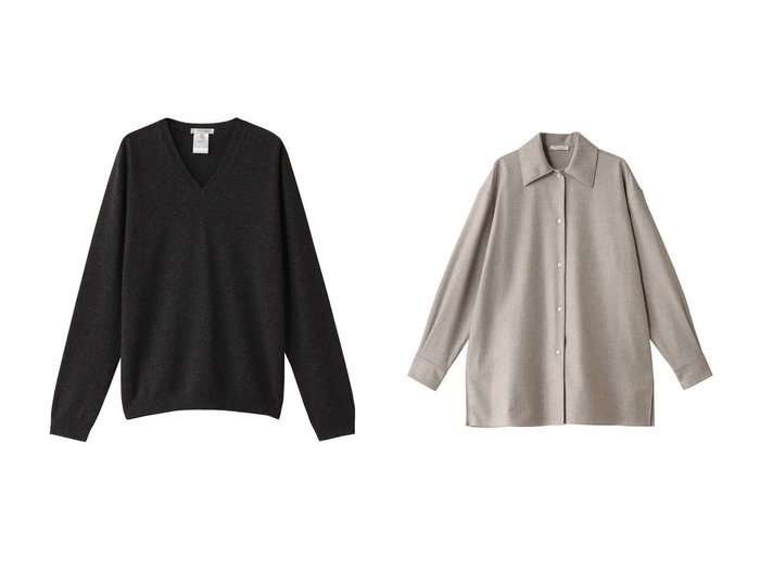 【THE ROW/ザ ロウ】のISAORA TOP&KOMAKO SHIRT 【トップス、カットソー 人気ファッション通販 コーディネート通販】おすすめ！人気、トレンド、レディースファッションの通販 おすすめ人気トレンドファッション通販アイテム 人気、トレンドファッション・服の通販 founy(ファニー) ファッション Fashion レディースファッション WOMEN トップス・カットソー Tops/Tshirt ニット Knit Tops プルオーバー Pullover シャツ/ブラウス Shirts/Blouses 2025年 2025 2025春夏・S/S Ss,Spring/Summer,2025 A/W・秋冬 Aw・Autumn/Winter・Fw・Fall-Winter S/S・春夏 Ss・Spring/Summer おすすめ Recommend カシミヤ Cashmere スタンダード Standard 夏 Summer 定番 Standard 春 Spring |ID:crp329100000207146