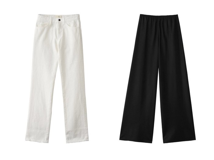 【THE ROW/ザ ロウ】のCARLYL JEANS&GALA PANT 【パンツ 人気ファッション通販 コーディネート通販】おすすめ！人気、トレンド、レディースファッションの通販 おすすめ人気トレンドファッション通販アイテム インテリア・キッズ・メンズ・レディースファッション・服の通販 founy(ファニー) https://founy.com/ ファッション Fashion レディースファッション WOMEN パンツ Pants デニムパンツ Denim Pants 2025年 2025 2025春夏・S/S Ss,Spring/Summer,2025 A/W・秋冬 Aw・Autumn/Winter・Fw・Fall-Winter S/S・春夏 Ss・Spring/Summer ストレート Straight デニム Denim 夏 Summer 春 Spring |ID:crp329100000207162