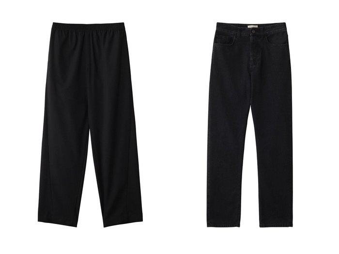 【THE ROW / MEN/ザ ロウ】の【MEN】KONAN PANT&【MEN】CARLISLE JEAN 【MEN】おすすめ！人気トレンド・男性、メンズファッションの通販 おすすめ人気トレンドファッション通販アイテム インテリア・キッズ・メンズ・レディースファッション・服の通販 founy(ファニー) https://founy.com/ ファッション Fashion メンズファッション MEN ボトムス Bottoms/Men デニムパンツ Denim Pants 2025年 2025 2025春夏・S/S Ss,Spring/Summer,2025 A/W・秋冬 Aw・Autumn/Winter・Fw・Fall-Winter S/S・春夏 Ss・Spring/Summer カットソー Cut And Sew シンプル Simple ジャケット Jacket ジーンズ Jeans ストレート Straight デニム Denim エレガント 上品 Elegant 夏 Summer 定番 Standard 春 Spring |ID:crp329100000207177