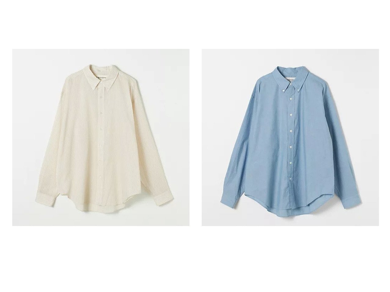 【Shinzone/シンゾーン】の【HPS別注】DADDY SHIRTS 【トップス、カットソー 人気ファッション通販 コーディネート通販】おすすめ！人気、トレンド、レディースファッションの通販  おすすめ人気トレンドファッション通販アイテム インテリア・キッズ・メンズ・レディースファッション・服の通販 founy(ファニー) 　ファッション　Fashion　レディースファッション　WOMEN　トップス・カットソー　Tops/Tshirt　シャツ/ブラウス　Shirts/Blouses　イエロー　Yellow　シアー　Sheer　ストライプ　Stripe　バランス　Balance　フェミニン　Feminine　メンズ　Mens　別注　Special Order　定番　Standard　洗える　Washable　イエロー系　Yellow　ブルー系　Blue　|ID:crp329100000207541