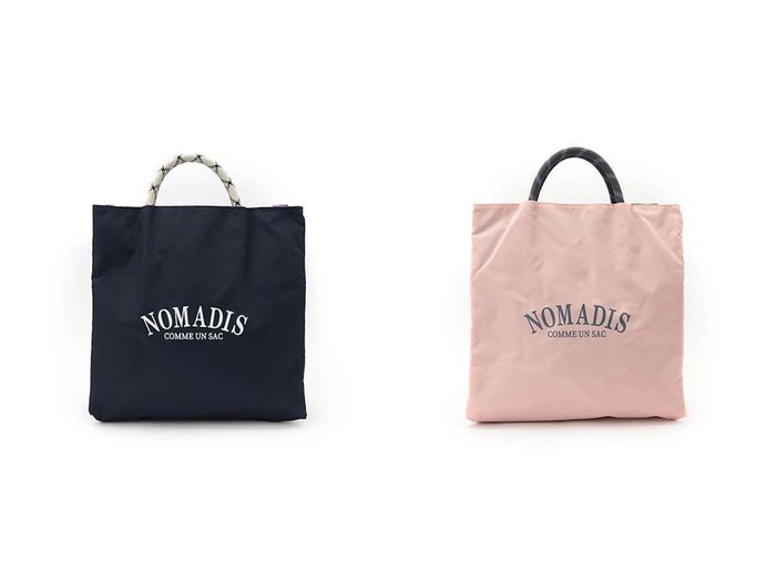 【DRESSTERIOR/ドレステリア】のNOMADIS(ノマディス)SAC2 16mm ビッグトートバッグ 【バッグ・鞄 人気ファッション通販 コーディネート通販】おすすめ！人気、トレンド、レディースファッションの通販  おすすめ人気トレンドファッション通販アイテム 人気、トレンドファッション・服の通販 founy(ファニー) ファッション Fashion レディースファッション WOMEN バッグ Bag 春 Spring シンプル Simple スマート Smart フランス France プリント Print ポケット Pocket リバーシブル Reversible S/S・春夏 Ss・Spring/Summer 夏 Summer 2025年 2025 2025春夏・S/S Ss,Spring/Summer,2025 |ID:crp329100000208173