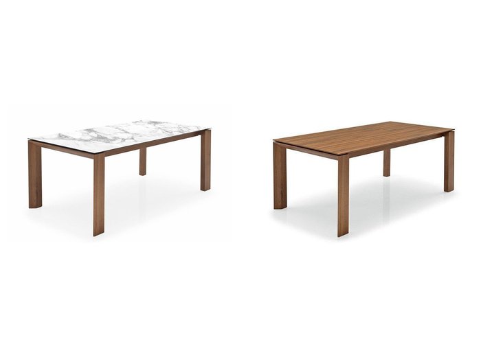 【Calligaris/カリガリス】のオムニア ウッド天板4058-R 160&オムニア セラミック天板4058-R 160 【ECで人気ランキング上位のインテリア雑貨 家具通販 / Popular furniture】おすすめ！人気、インテリア雑貨、家具の通販  おすすめ人気トレンドファッション通販アイテム 人気、トレンドファッション・服の通販 founy(ファニー) シンプル Simple スタイリッシュ Stylish テーブル Table フォルム Form フレーム Flame ウッド Wood クラシック Classic モダン Modern ホーム・キャンプ・アウトドア・お取り寄せ Home,Garden,Outdoor,Camping Gear 家具・インテリア Furniture テーブル Table ダイニングテーブル Dining Table |ID:crp329100000208325