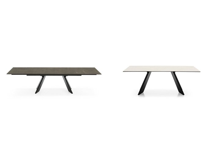 【Calligaris/カリガリス】のイカロ4114-R 160&イカロ4115-FR 180 J 【ECで人気ランキング上位のインテリア雑貨 家具通販 / Popular furniture】おすすめ！人気、インテリア雑貨、家具の通販  おすすめ人気トレンドファッション通販アイテム 人気、トレンドファッション・服の通販 founy(ファニー) おすすめ Recommend エレガント 上品 Elegant テーブル Table マーブル Marble モダン Modern ホーム・キャンプ・アウトドア・お取り寄せ Home,Garden,Outdoor,Camping Gear 家具・インテリア Furniture テーブル Table ダイニングテーブル Dining Table |ID:crp329100000208327