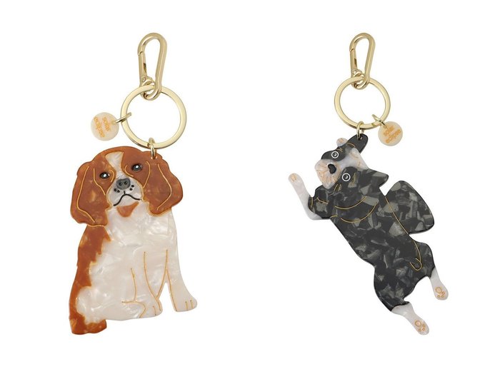 【Solar Eclipse/ソーラーエクリプス】のKing Charles Spaniel Dog バッグチャーム&Boston Terrier Dog バッグチャーム 【チャーム 人気ファッション通販 コーディネート通販】おすすめ！人気、トレンド、レディースファッションの通販 おすすめ人気トレンドファッション通販アイテム 人気、トレンドファッション・服の通販 founy(ファニー) 　ファッション　Fashion　レディースファッション　WOMEN　2025年　2025　2025春夏・S/S　Ss,Spring/Summer,2025　アクセサリー　Accessories　ギフト プレゼント　Gift Present　チャーム　Charm　ラップ　Wrap　夏　Summer　春　Spring　S/S・春夏　Ss・Spring/Summer　犬　Dog　|ID:crp329100000208548