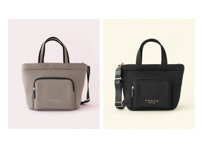 【TOCCA/トッカ】の【WEB&一部店舗限定】GOCCIA TOTE トートバッグ 【バッグ・鞄 人気ファッション通販 コーディネート通販】おすすめ！人気、トレンド、レディースファッションの通販  おすすめ人気トレンドファッション通販アイテム 人気、トレンドファッション・服の通販 founy(ファニー) 　ファッション　Fashion　レディースファッション　WOMEN　バッグ　Bag　アウトドア　Outdoor　クッション　Cushion　ジップ　Zip　スーツ　Suit　財布　Wallet　フェミニン　Feminine　フロント　Front　ポケット　Pocket　リゾート　Resort　NEW・新作・新着・新入荷　New Arrivals　おすすめ　Recommend　旅行　Travel　ビジネス 仕事 通勤　Business　|ID:crp329100000209022