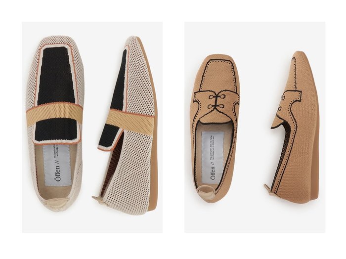 【Offen/オッフェン】のsquare-OPPEN&square-ROMPE LOAFER 【ECで売れてるランキング上位の人気ファッション通販 コーディネート通販】おすすめ！トレンド、レディースファッションの通販  おすすめ人気トレンドファッション通販アイテム 人気、トレンドファッション・服の通販 founy(ファニー) ファッション Fashion レディースファッション WOMEN おすすめ Recommend カラフル Colorful クッション Cushion シューズ Shoes フラット Flat ベーシック Basic 軽量 Lightweight |ID:crp329100000209242