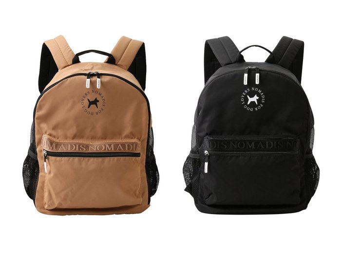 【NOMADIS/ノマディス】のNYLON CARRY DAY PACK 【バッグ・鞄 人気ファッション通販 コーディネート通販】おすすめ！人気、トレンド、レディースファッションの通販  おすすめ人気トレンドファッション通販アイテム 人気、トレンドファッション・服の通販 founy(ファニー) 　ファッション　Fashion　レディースファッション　WOMEN　バッグ　Bag　2025年　2025　2025春夏・S/S　Ss,Spring/Summer,2025　ユニセックス　Unisex　ポケット　Pocket　メッシュ　Mesh　リュック　Ruck Sack　夏　Summer　春　Spring　S/S・春夏　Ss・Spring/Summer　犬　Dog　|ID:crp329100000209303