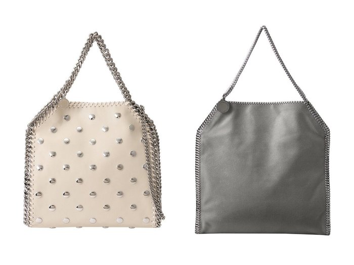 【STELLA McCARTNEY/ステラ マッカートニー】の【ELLE SHOP 15th×ELLE JAPON 35th限定】Falabella Mini スタッズ付き2wayトートバッグ&Falabella Large ショルダートートバッグ 【ECで売れてるランキング上位の人気ファッション通販 コーディネート通販】おすすめ！トレンド、レディースファッションの通販 おすすめ人気トレンドファッション通販アイテム 人気、トレンドファッション・服の通販 founy(ファニー) ファッション Fashion レディースファッション WOMEN バッグ Bag ショルダー Shoulder スタッズ Studs スペシャル Special ハンド Hand ハンドバッグ Handbag パーティ Party ラグジュアリー Luxury エレガント 上品 Elegant 人気 Popularity 2025年 2025 2025春夏・S/S Ss,Spring/Summer,2025 チェーン Chain パール Pearl ファブリック Fabric 夏 Summer 春 Spring S/S・春夏 Ss・Spring/Summer |ID:crp329100000209391