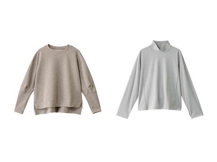 【MIDIUMISOLID/ミディウミソリッド】のO.S プルオーバー&sheer TOP.S トップ 【トップス、カットソー 人気ファッション通販 コーディネート通販】おすすめ！人気、トレンド、レディースファッションの通販 おすすめ人気トレンドファッション通販アイテム 人気、トレンドファッション・服の通販 founy(ファニー) ファッション Fashion レディースファッション WOMEN トップス・カットソー Tops/Tshirt シャツ/ブラウス Shirts/Blouses プルオーバー Pullover ロング / Tシャツ T-Shirts カットソー Cut and Sewn 2025年 2025 2025春夏・S/S Ss,Spring/Summer,2025 ショート Short シンプル Simple スリーブ Sleeve トレンド Trend リラックス Relax ワイド Wide 夏 Summer 春 Spring S/S・春夏 Ss・Spring/Summer |ID:crp329100000209426