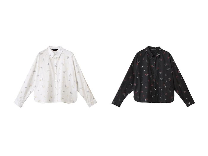 【mizuiro ind/ミズイロ インド】のsmall flower print shirt シャツ 【トップス、カットソー】 おすすめ人気トレンドファッション通販アイテム インテリア・キッズ・メンズ・レディースファッション・服の通販 founy(ファニー) https://founy.com/ ファッション Fashion レディースファッション WOMEN トップス・カットソー Tops/Tshirt シャツ/ブラウス Shirts/Blouses ロング / Tシャツ T-Shirts 2025年 2025 2025春夏・S/S Ss,Spring/Summer,2025 シンプル Simple スリーブ Sleeve リラックス Relax ロング Long エレガント 上品 Elegant 夏 Summer 春 Spring S/S・春夏 Ss・Spring/Summer |ID:crp329100000209695