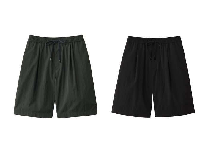 【ATON / MEN/エイトン】の【MEN】HIGH TWIST NYLON ショーツ 【MEN　メンズファッション通販】 おすすめ人気トレンドファッション通販アイテム インテリア・キッズ・メンズ・レディースファッション・服の通販 founy(ファニー) https://founy.com/ ファッション Fashion メンズファッション MEN ボトムス Bottoms/Men ハーフ / ショートパンツ Short Pants 2025年 2025 2025春夏・S/S Ss,Spring/Summer,2025 おすすめ Recommend アウトドア Outdoor ショーツ Shorts ショート Short ツイル Twill ドレープ Drape 夏 Summer 旅行 Travel 春 Spring S/S・春夏 Ss・Spring/Summer 軽量 Lightweight |ID:crp329100000209758