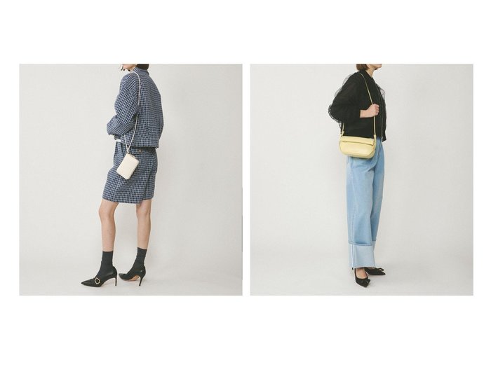 【GRACE CONTINENTAL/グレース コンチネンタル】のADD CULUMN WALLET BAG&ADD CULUMN ROLLA BAG 【バッグ・鞄】 おすすめ人気トレンドファッション通販アイテム 人気、トレンドファッション・服の通販 founy(ファニー) ファッション Fashion レディースファッション WOMEN バッグ Bag NEW・新作・新着・新入荷 New Arrivals ベーシック Basic |ID:crp329100000209817