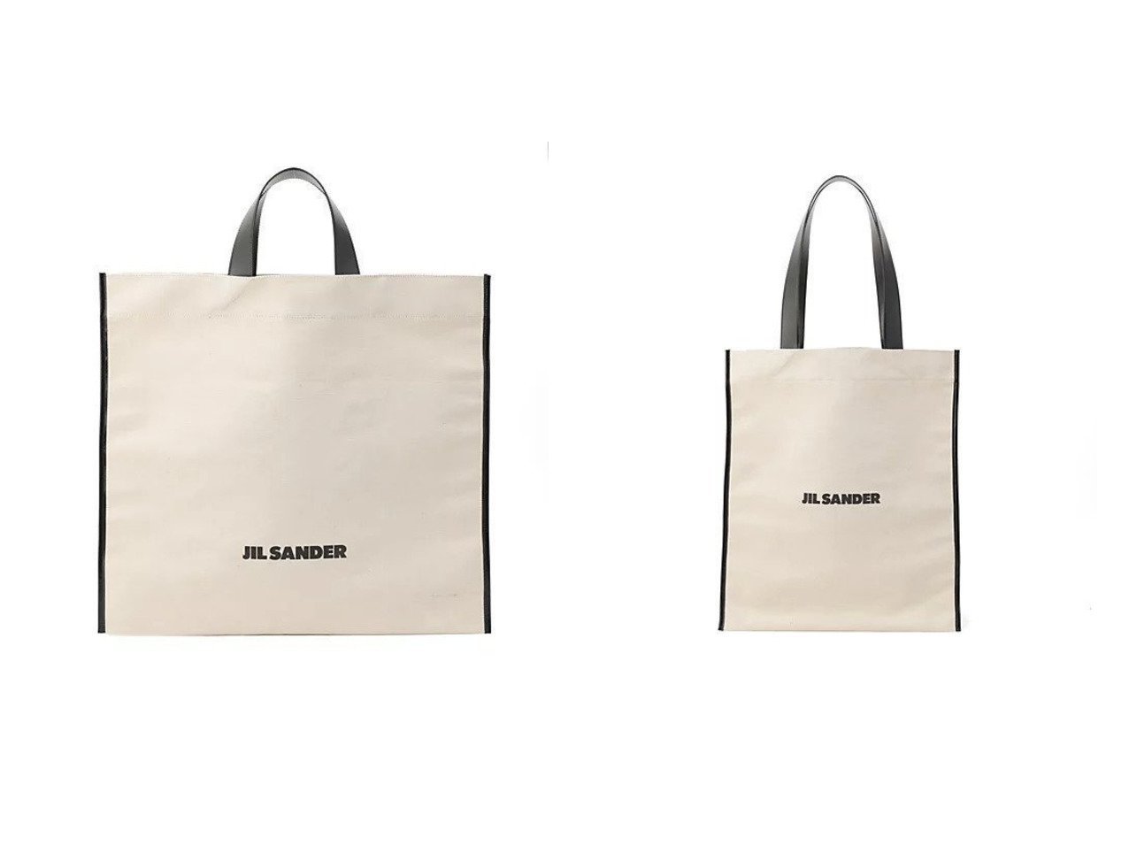 【JIL SANDER/ジル サンダー】のBORDER BOOK TOTE SQUARE&BORDER BOOK TOTE MD 【バッグ・鞄】 おすすめ人気トレンドファッション通販アイテム インテリア・キッズ・メンズ・レディースファッション・服の通販 founy(ファニー) 　ファッション　Fashion　レディースファッション　WOMEN　バッグ　Bag　キャンバス　Canvas　シンプル　Simple　スリム　Slim　プリント　Print　ベーシック　Basic　スクエア　Square　ポケット　Pocket　|ID:crp329100000209818