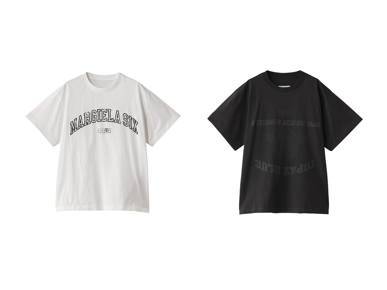 【MM6 Maison Margiela / MEN/エムエムシックス メゾンマルジェラ】の【MEN】Tシャツ&【MEN】Tシャツ 【MEN　メンズファッション通販】 おすすめ人気トレンドファッション通販アイテム インテリア・キッズ・メンズ・レディースファッション・服の通販 founy(ファニー) 　ファッション　Fashion　メンズファッション　MEN　トップス・カットソー　Tops/Tshirt/Men　シャツ　Shirts　2025年　2025　2025春夏・S/S　Ss,Spring/Summer,2025　ショート　Short　スリーブ　Sleeve　フロント　Front　ボトム　Bottom　夏　Summer　春　Spring　S/S・春夏　Ss・Spring/Summer　ホワイト系　White　ブラック系　Black　|ID:crp329100000209851