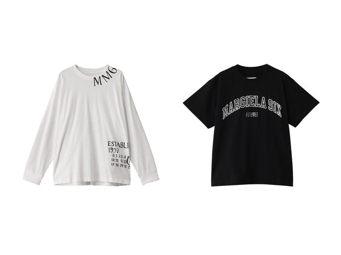 【MM6 Maison Margiela / MEN/エムエムシックス メゾンマルジェラ】の【MEN】Tシャツ&【MEN】Tシャツ 【MEN　メンズファッション通販】 おすすめ人気トレンドファッション通販アイテム インテリア・キッズ・メンズ・レディースファッション・服の通販 founy(ファニー) https://founy.com/ ファッション Fashion メンズファッション MEN トップス・カットソー Tops/Tshirt/Men シャツ Shirts 2025年 2025 2025春夏・S/S Ss,Spring/Summer,2025 ショート Short シンプル Simple スリーブ Sleeve プリント Print ボトム Bottom 夏 Summer 定番 Standard 春 Spring S/S・春夏 Ss・Spring/Summer |ID:crp329100000209852