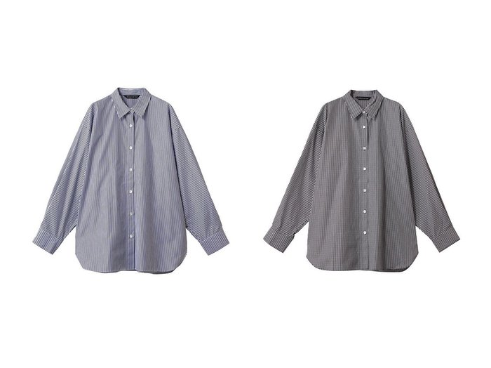 【mizuiro ind/ミズイロ インド】のpatterned mens like wide shirt シャツ 【トップス、カットソー】 おすすめ人気トレンドファッション通販アイテム 人気、トレンドファッション・服の通販 founy(ファニー) 　ファッション　Fashion　レディースファッション　WOMEN　トップス・カットソー　Tops/Tshirt　シャツ/ブラウス　Shirts/Blouses　2025年　2025　2025春夏・S/S　Ss,Spring/Summer,2025　シンプル　Simple　スリーブ　Sleeve　リラックス　Relax　ロング　Long　ワイド　Wide　夏　Summer　春　Spring　S/S・春夏　Ss・Spring/Summer　|ID:crp329100000209989