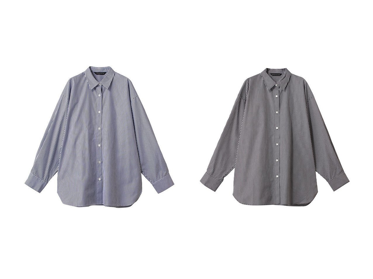 【mizuiro ind/ミズイロ インド】のpatterned mens like wide shirt シャツ 【トップス、カットソー】 おすすめ人気トレンドファッション通販アイテム インテリア・キッズ・メンズ・レディースファッション・服の通販 founy(ファニー) 　ファッション　Fashion　レディースファッション　WOMEN　トップス・カットソー　Tops/Tshirt　シャツ/ブラウス　Shirts/Blouses　2025年　2025　2025春夏・S/S　Ss,Spring/Summer,2025　シンプル　Simple　スリーブ　Sleeve　リラックス　Relax　ロング　Long　ワイド　Wide　夏　Summer　春　Spring　S/S・春夏　Ss・Spring/Summer　ブルー系　Blue　ブラック系　Black　|ID:crp329100000209989