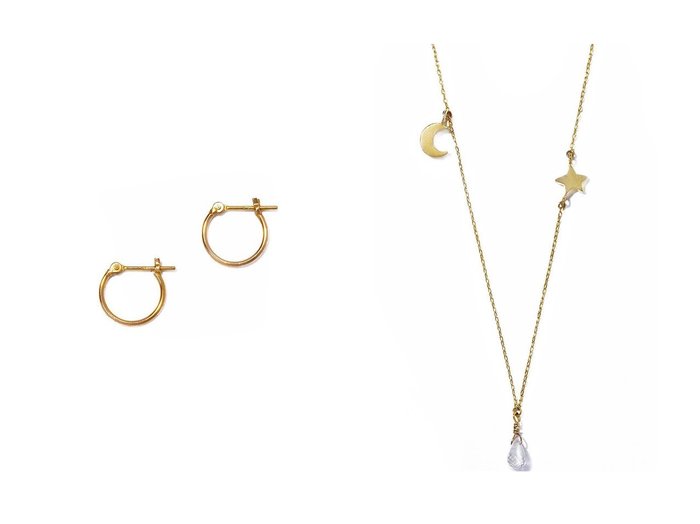 【les bonbon/ルボンボン】のplanet ネックレス&minimal ピアス S 【アクセサリー、ジュエリー】 おすすめ人気トレンドファッション通販アイテム 人気、トレンドファッション・服の通販 founy(ファニー) ファッション Fashion レディースファッション WOMEN ジュエリー Jewelry リング Rings イヤリング Earrings ネックレス Necklaces イヤリング Earrings イヤーカフ Ear Cuff バランス Balance フープ Hoop モダン Modern 再入荷 Restock/Back In Stock/Re Arrival シンプル Simple ネックレス Necklace モチーフ Motif |ID:crp329100000210097