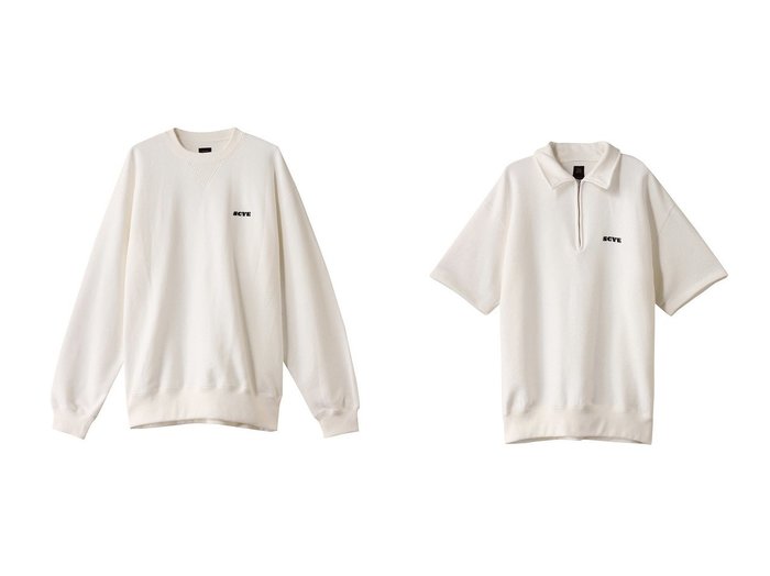 【Scye SCYE BASICS / MEN/サイ サイベーシックス】の【MEN】【SCYE BASICS】Tubelar Loop Back テリー 刺しゅう ロゴスウェットシャツ&【MEN】【SCYE BASICS】Tubelar Loop Back テリー 刺しゅう ロゴハーフジッププルオーバー 【男性、メンズファッション通販】  おすすめ人気トレンドファッション通販アイテム インテリア・キッズ・メンズ・レディースファッション・服の通販 founy(ファニー) https://founy.com/ ファッション Fashion メンズファッション MEN トップス・カットソー Tops/Tshirt/Men パーカ Sweats シャツ Shirts 2025年 2025 2025春夏・S/S Ss,Spring/Summer,2025 スウェット Sweat スリーブ Sleeve ロング Long 夏 Summer 春 Spring S/S・春夏 Ss・Spring/Summer |ID:crp329100000210214