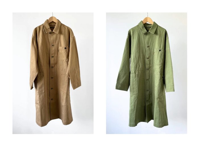 【lelill/レリル】のTHE WORK COAT 【コート、ジャケット】 おすすめ人気トレンドファッション通販アイテム 人気、トレンドファッション・服の通販 founy(ファニー) ファッション Fashion レディースファッション WOMEN アウター Coat Outerwear コート Coats サテン Satin スリット Slit パッチ Patch ポケット Pocket ロング Long ワーク Work NEW・新作・新着・新入荷 New Arrivals |ID:crp329100000210481