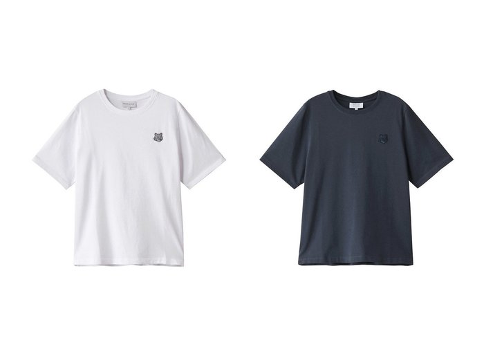 【MAISON KITSUNE/メゾン キツネ】のBOLD FOX HEAD PATCH COMFORT Tシャツ&BOLD FOX HEAD PATCH COMFORT Tシャツ 【トップス、カットソー】 おすすめ人気トレンドファッション通販アイテム 人気、トレンドファッション・服の通販 founy(ファニー) ファッション Fashion レディースファッション WOMEN トップス・カットソー Tops/Tshirt シャツ/ブラウス Shirts/Blouses ロング / Tシャツ T-Shirts カットソー Cut and Sewn 2025年 2025 2025春夏・S/S Ss,Spring/Summer,2025 ショート Short シンプル Simple スリーブ Sleeve バランス Balance 夏 Summer 春 Spring S/S・春夏 Ss・Spring/Summer |ID:crp329100000210683