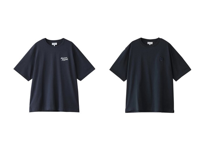 【MAISON KITSUNE / MEN/メゾン キツネ】の【MEN】MAISON KITSUNE HANDWRITING EMBROIDERY OVERSIZE Tシャツ&【MEN】BOLD FOX HEAD PATCH OVERSIZE Tシャツ 【MEN　男性、メンズファッション通販】 おすすめ人気トレンドファッション通販アイテム 人気、トレンドファッション・服の通販 founy(ファニー) 　ファッション　Fashion　メンズファッション　MEN　トップス・カットソー　Tops/Tshirt/Men　シャツ　Shirts　2025年　2025　2025春夏・S/S　Ss,Spring/Summer,2025　ショート　Short　スリーブ　Sleeve　ベーシック　Basic　夏　Summer　春　Spring　S/S・春夏　Ss・Spring/Summer　|ID:crp329100000210735